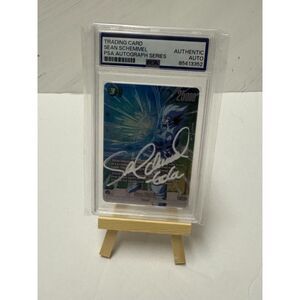 Sean Schemmel Signed Dragon Ball Super Card PSA Authentic Auto Goku Voice Actor